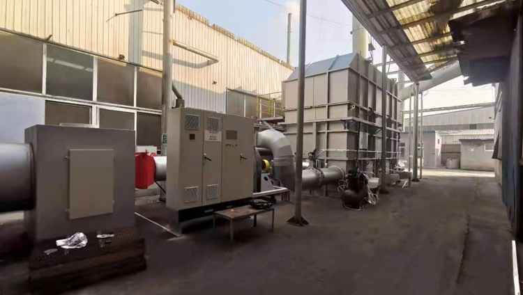 德州某工貿公司廢氣治理RTO項目